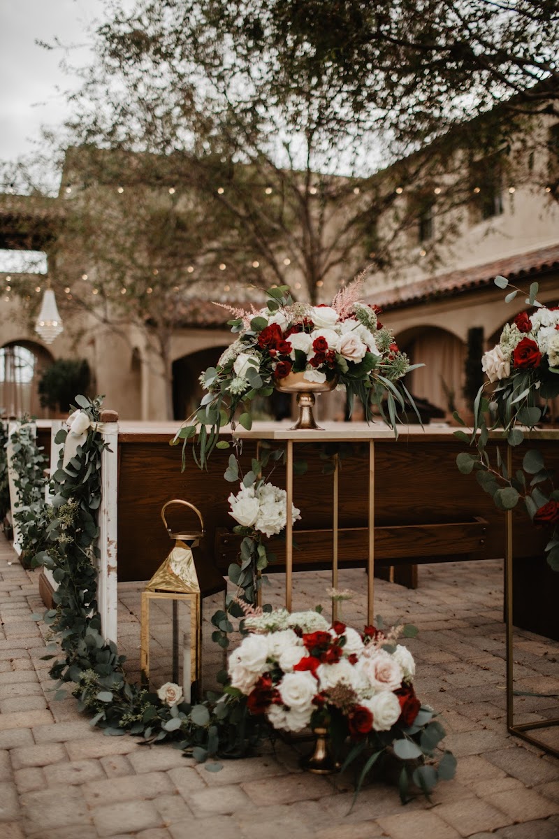 Wedding flowers at 29251 Camino Capistrano